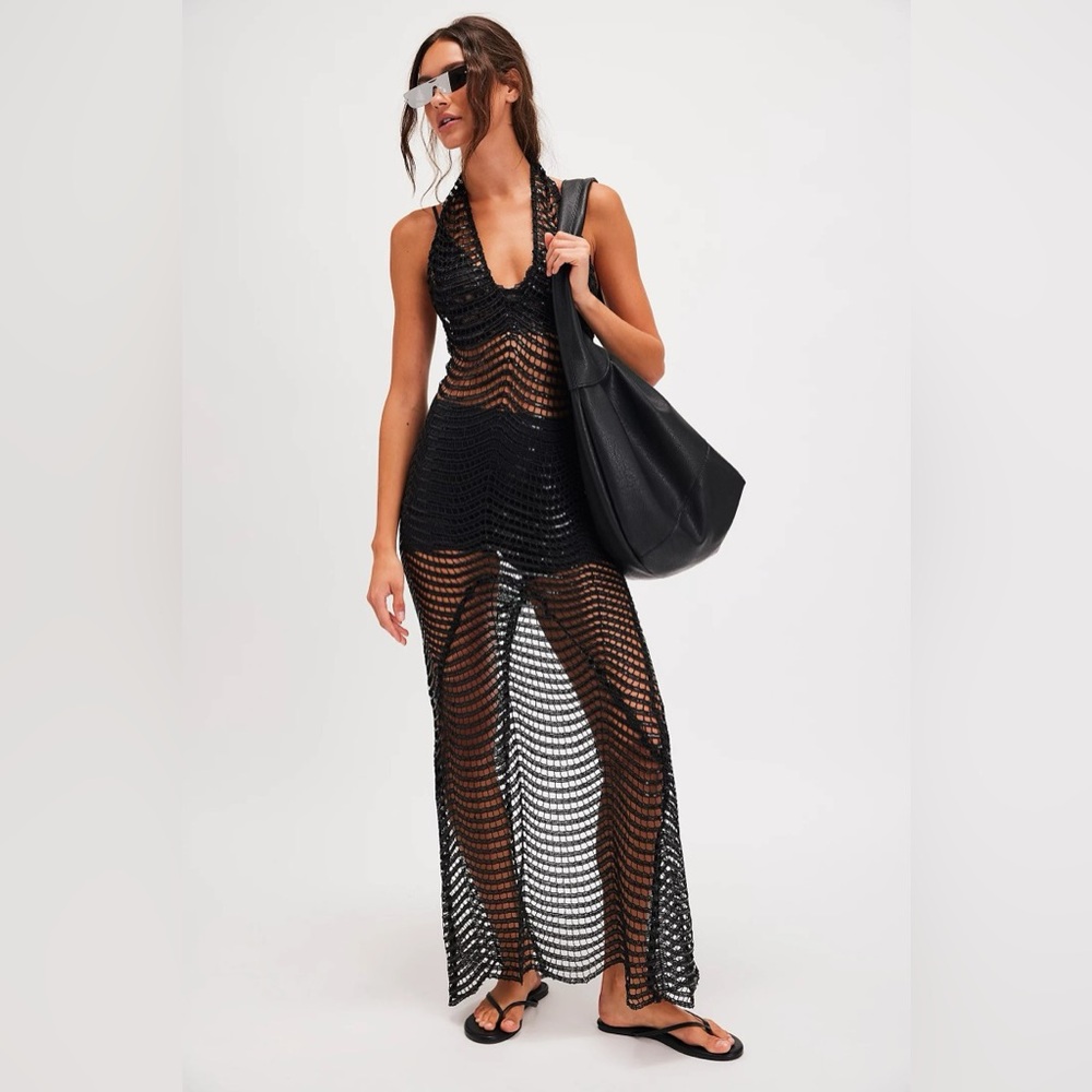FP X EastNWestLabel Disco Halter Maxi Slip